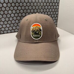 Avalanche Hat Cap Mens‎ Mountain Graphic Logo Outdoor Supply Company Ripstop